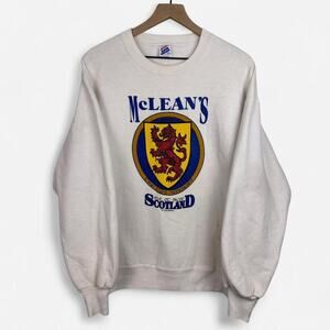 Vintage 1990 scotland mcleans isle of skye crewneck